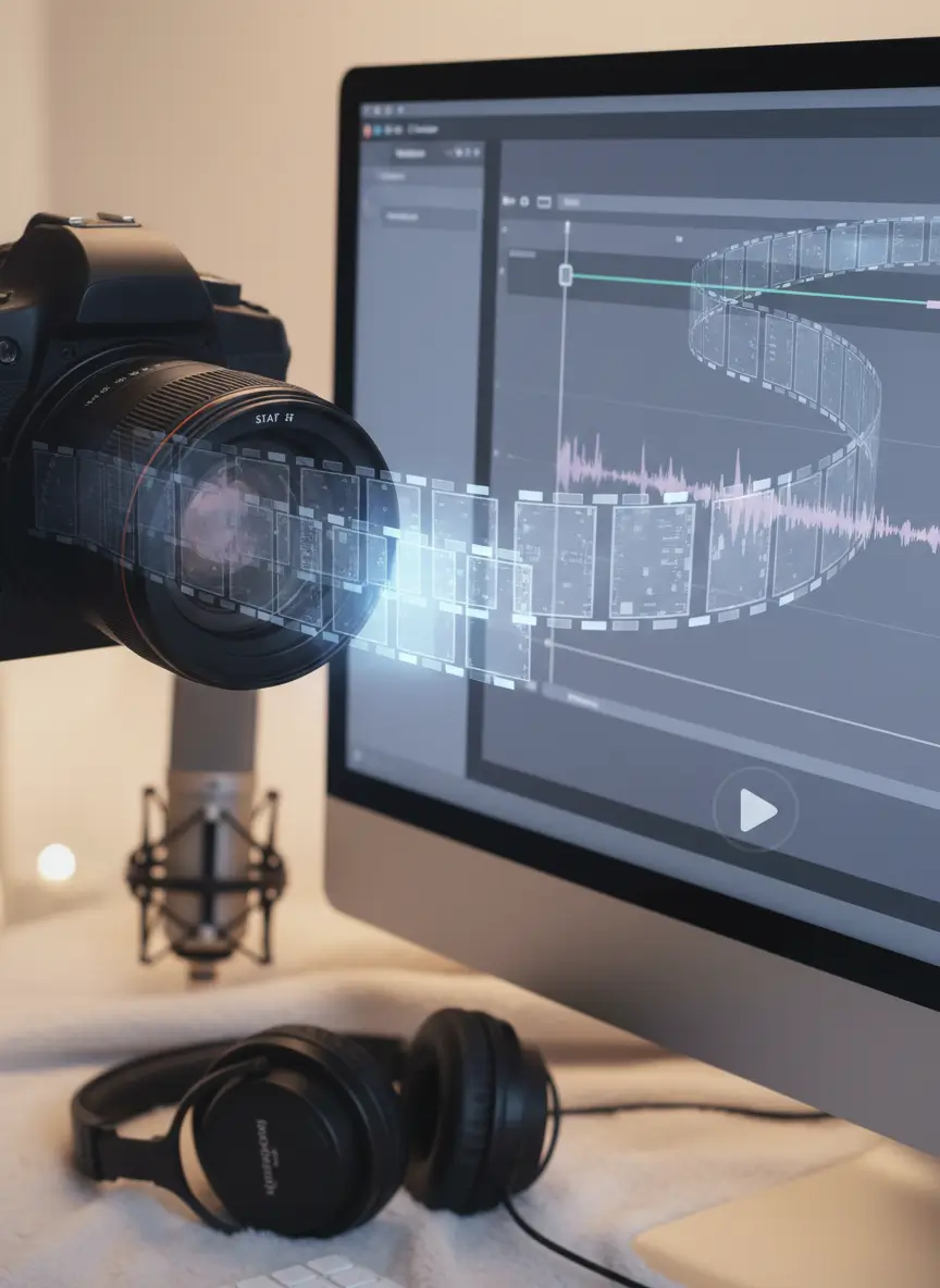 AI ASMR audio generation feature