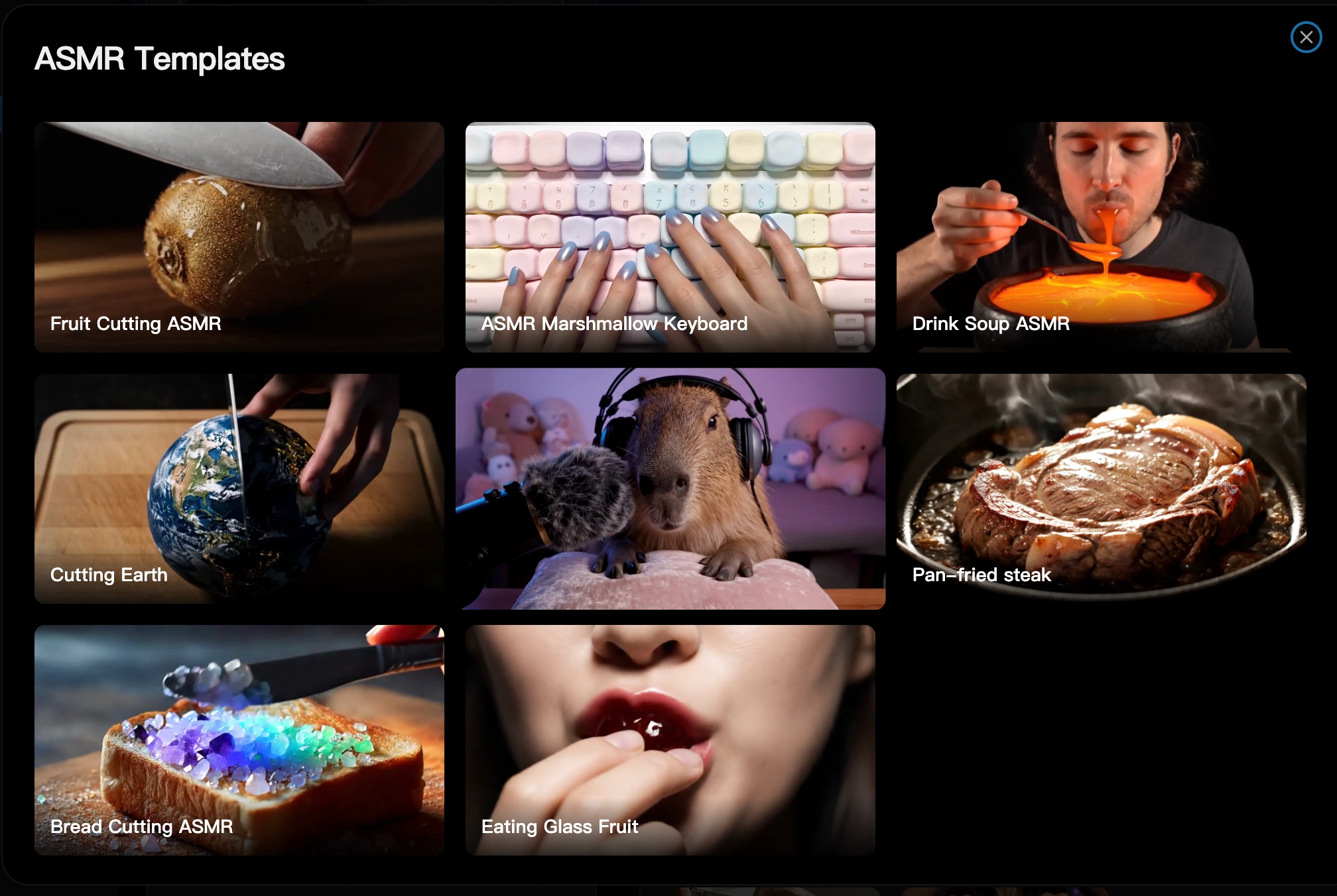 ASMR 模版库